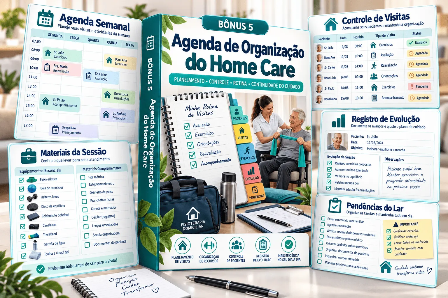 Agenda de Organização do Home Care