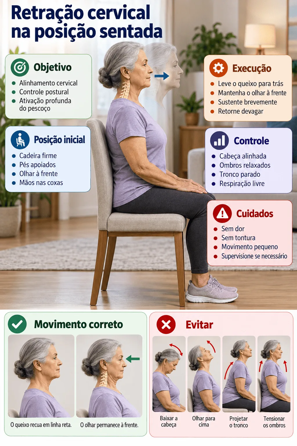 Ficha visual de Fisioterapia Geriátrica Domiciliar